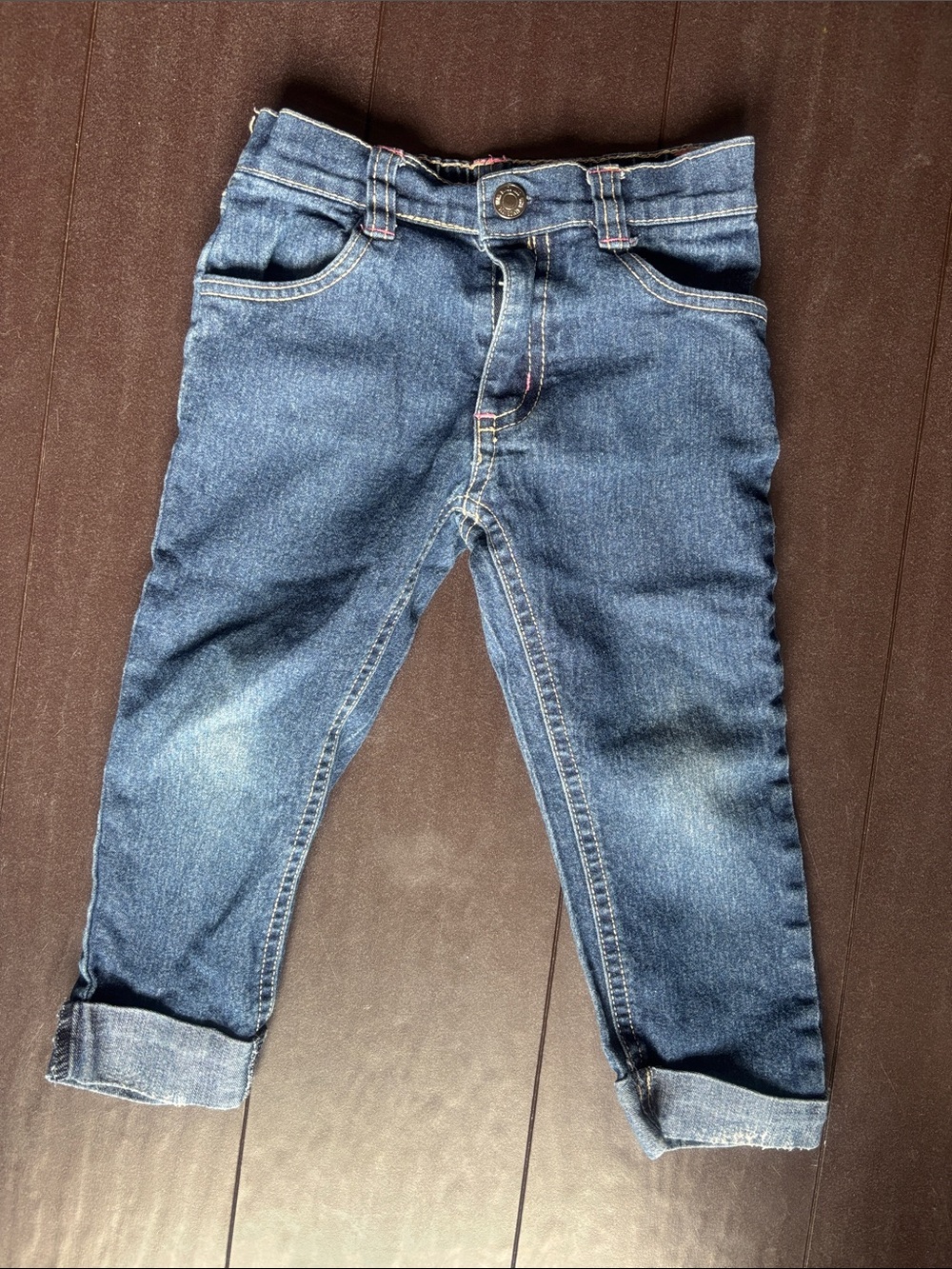 U.S. Polo Assn. Dark Blue Denim Toddler Jeans